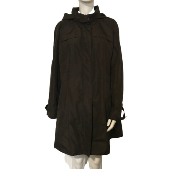 Fen-Nelli Size 12 Brown Hooded Jacket - Picture 8 of 12